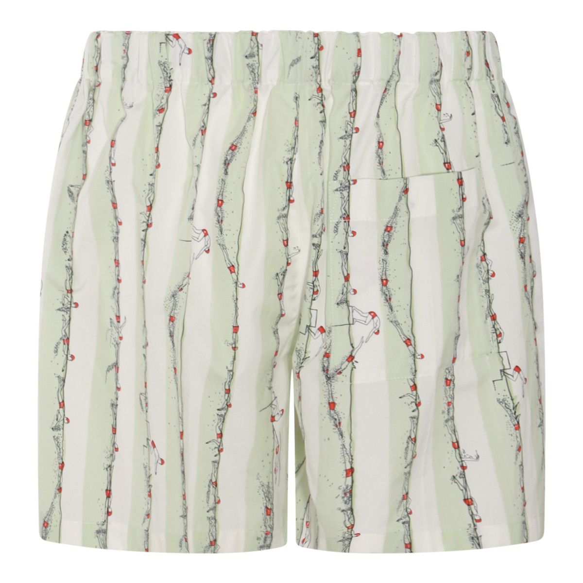 LIGHT CYAN AND RED COTTON SWIMMERS... LIGHT CYAN AND RED COTTON SWIMMERS...