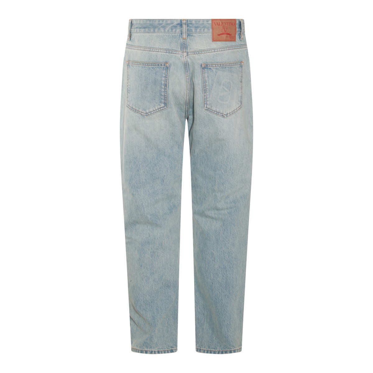 LIGHT BLUE COTTON JEANS LIGHT BLUE COTTON JEANS