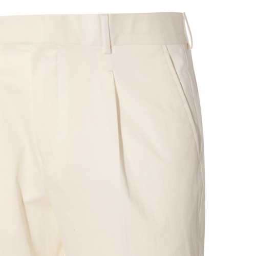Cotton linen-blend trousers - Man | MANGO OUTLET Malta
