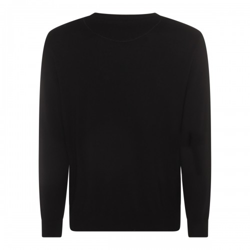 BLACK WOOL JUMPER 2