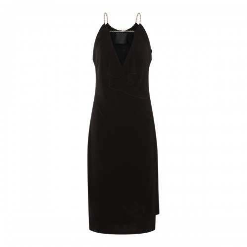 BLACK VISCOSE SLEEVELESS...