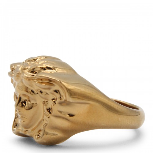 GOLD-TONE BRASS RING