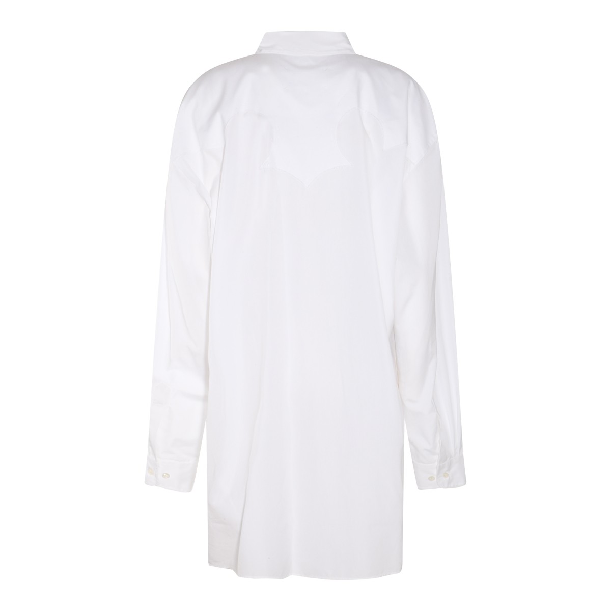 WHITE COTTON SHIRTDRESS