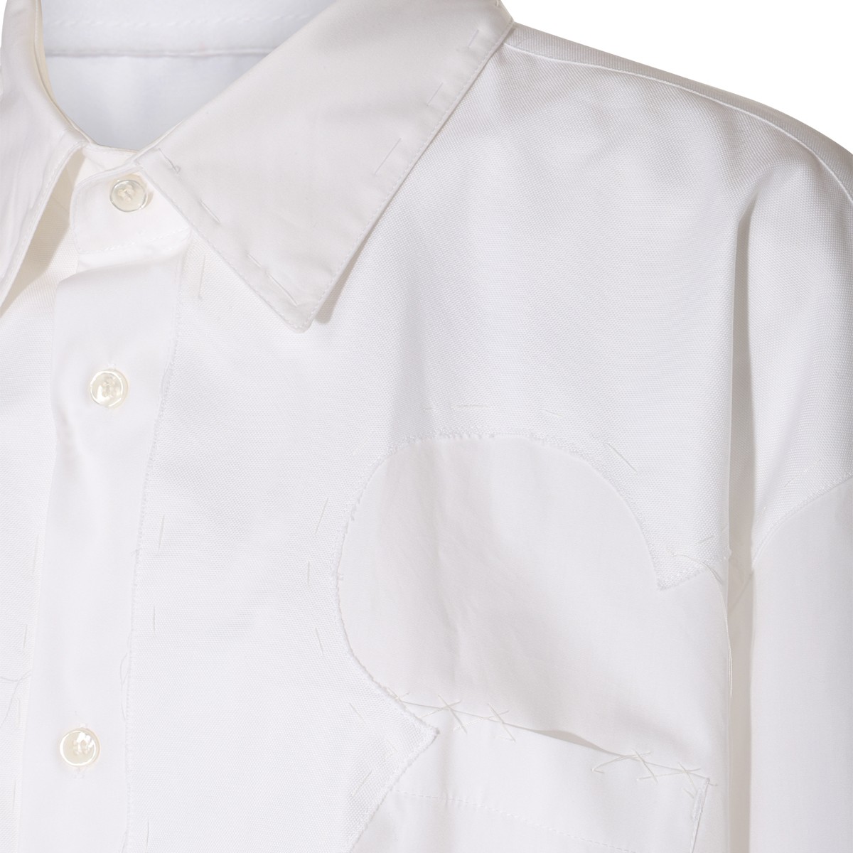 WHITE COTTON SHIRTDRESS