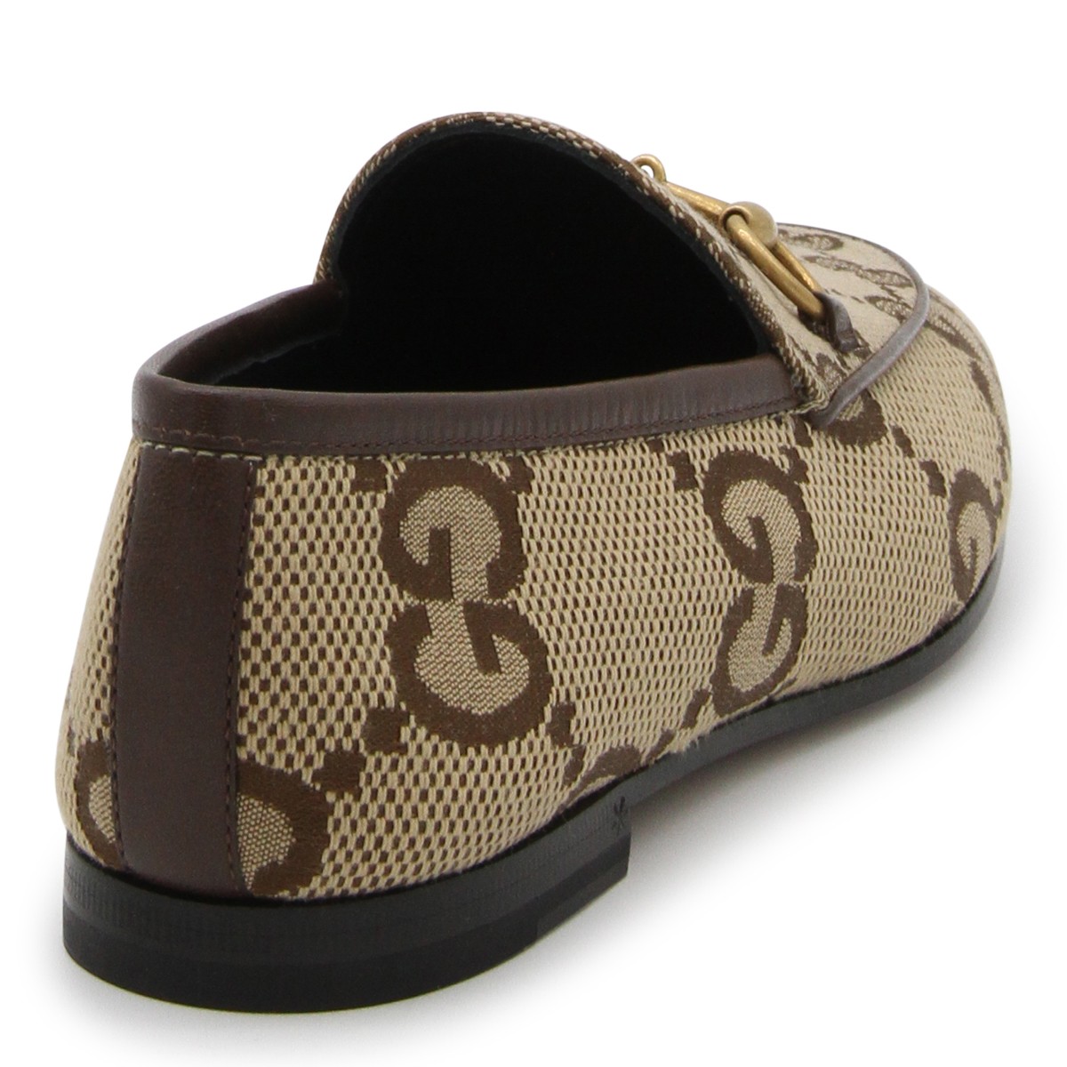 CAMEL EBONY CANVAS AND LEATHER MAXI...