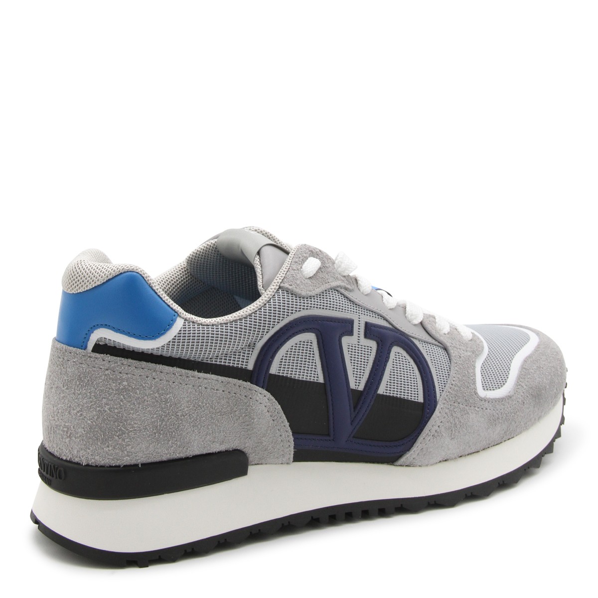 GREY LEATHER SNEAKERS GREY LEATHER SNEAKERS