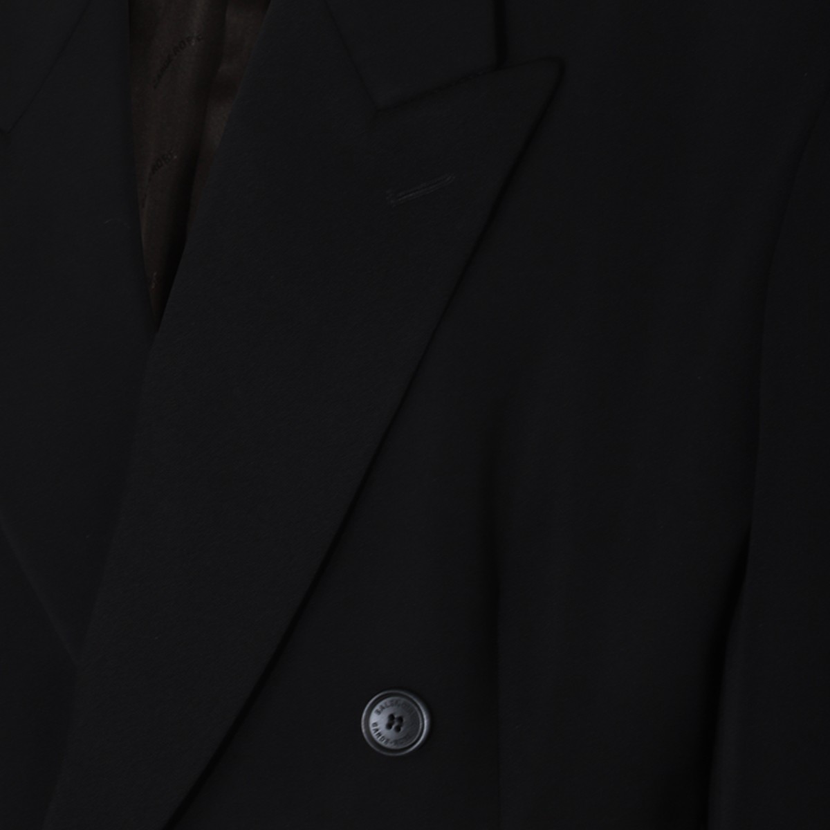 BLACK WOOL CASUAL JACKET BLACK WOOL CASUAL JACKET