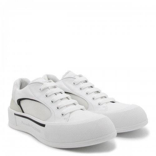 WHITE LEATHER SNEAKERS 2