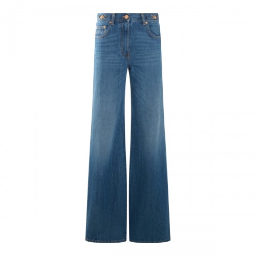 DARK BLUE COTTON JEANS