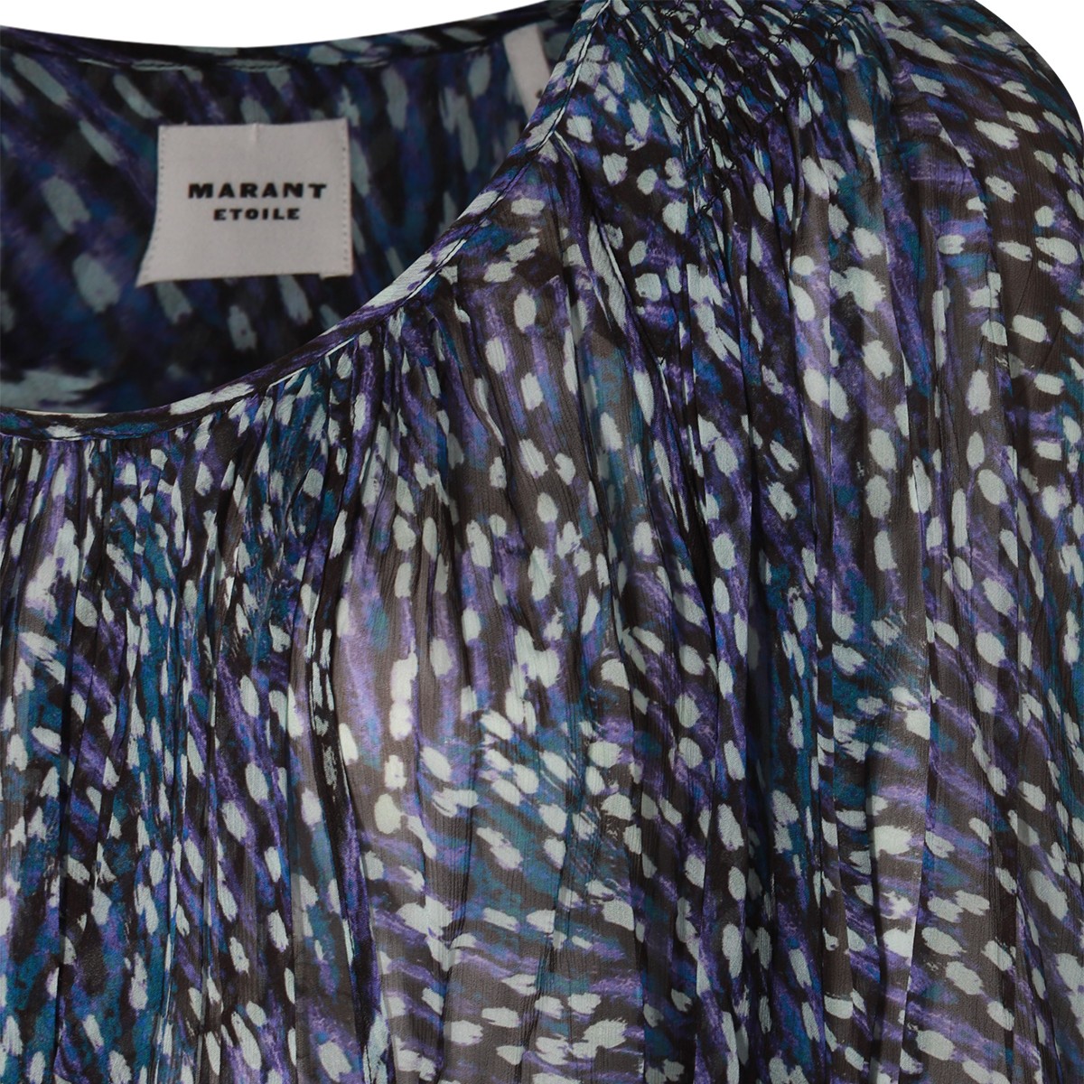 BLUE VISCOSE SHIRT BLUE VISCOSE SHIRT