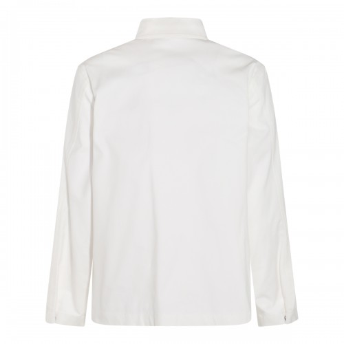 WHITE COTTON BLEND SHIRT... 2