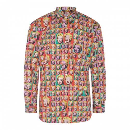 【COMME DES GARCONS】 MULTICOLOUR COTTON SHIRT Comme des Garçons // SHIRT Blue & Multicolour Plaid Shirt