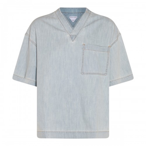 LIGHT BLUE COTTON SHIRT