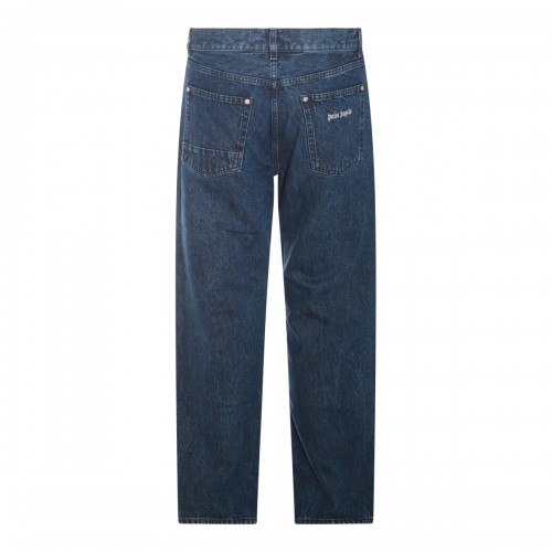 BLUE COTTON DENIM JEANS 2