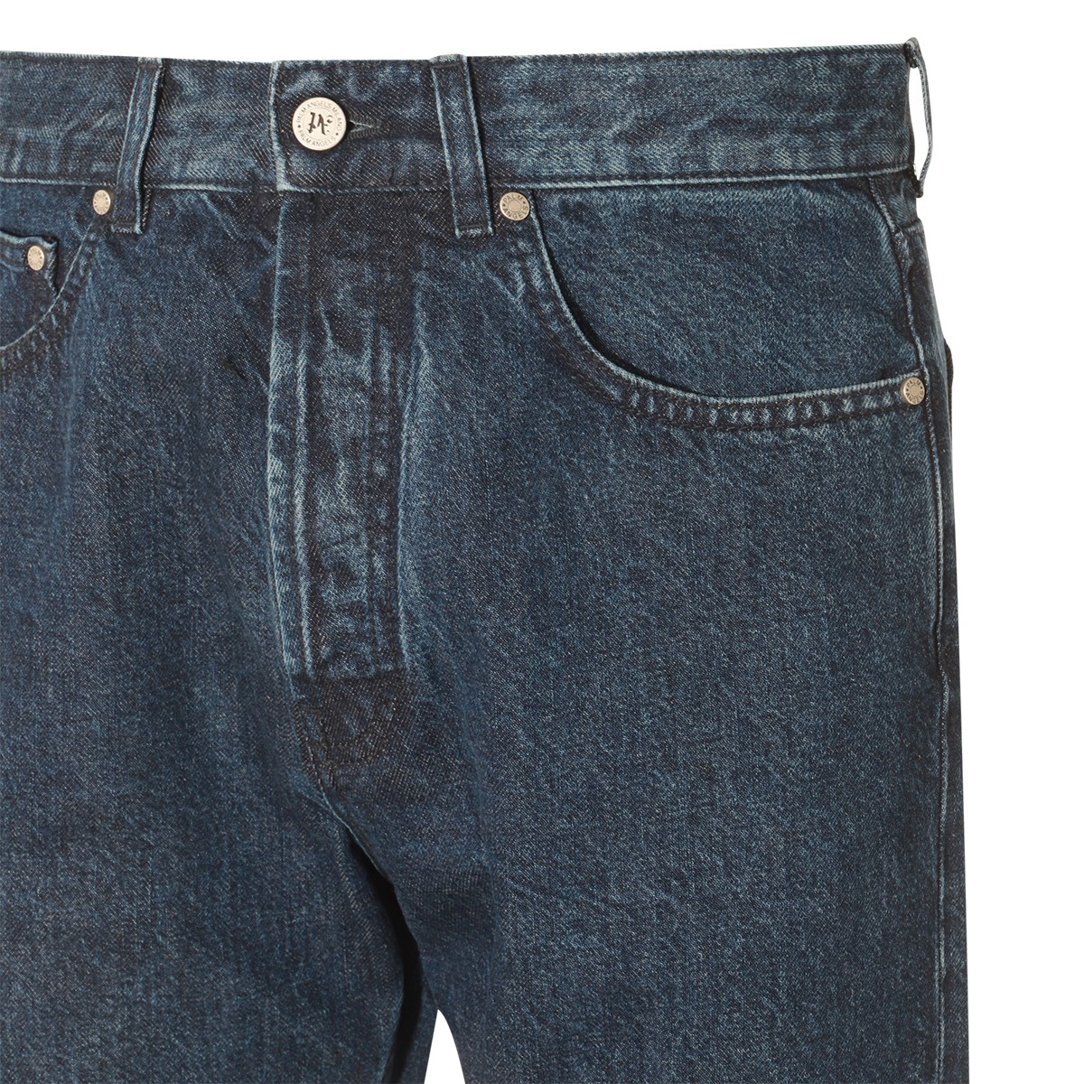 BLUE COTTON DENIM JEANS BLUE COTTON DENIM JEANS