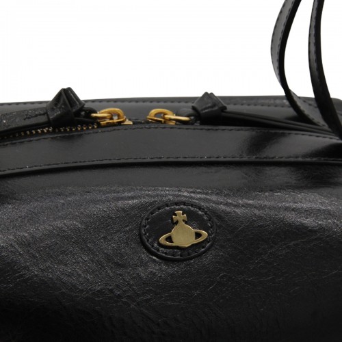 BLACK LEATHER BAG