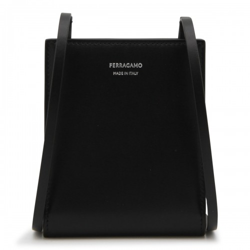 BLACK LEATHER WALLET