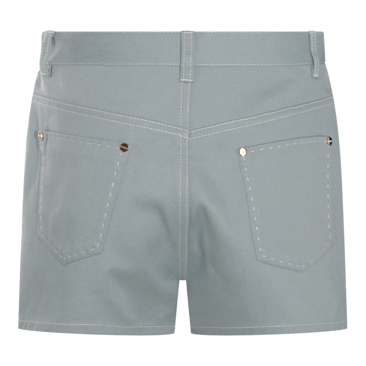BLUE COTTON SHORTS