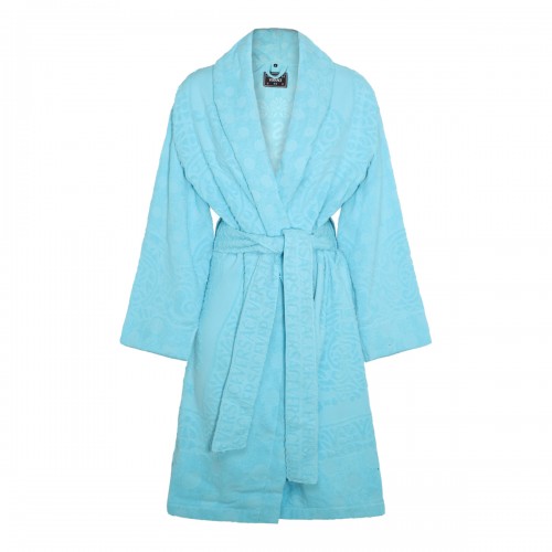 LIGHT BLUE COTTON BAROQUE...