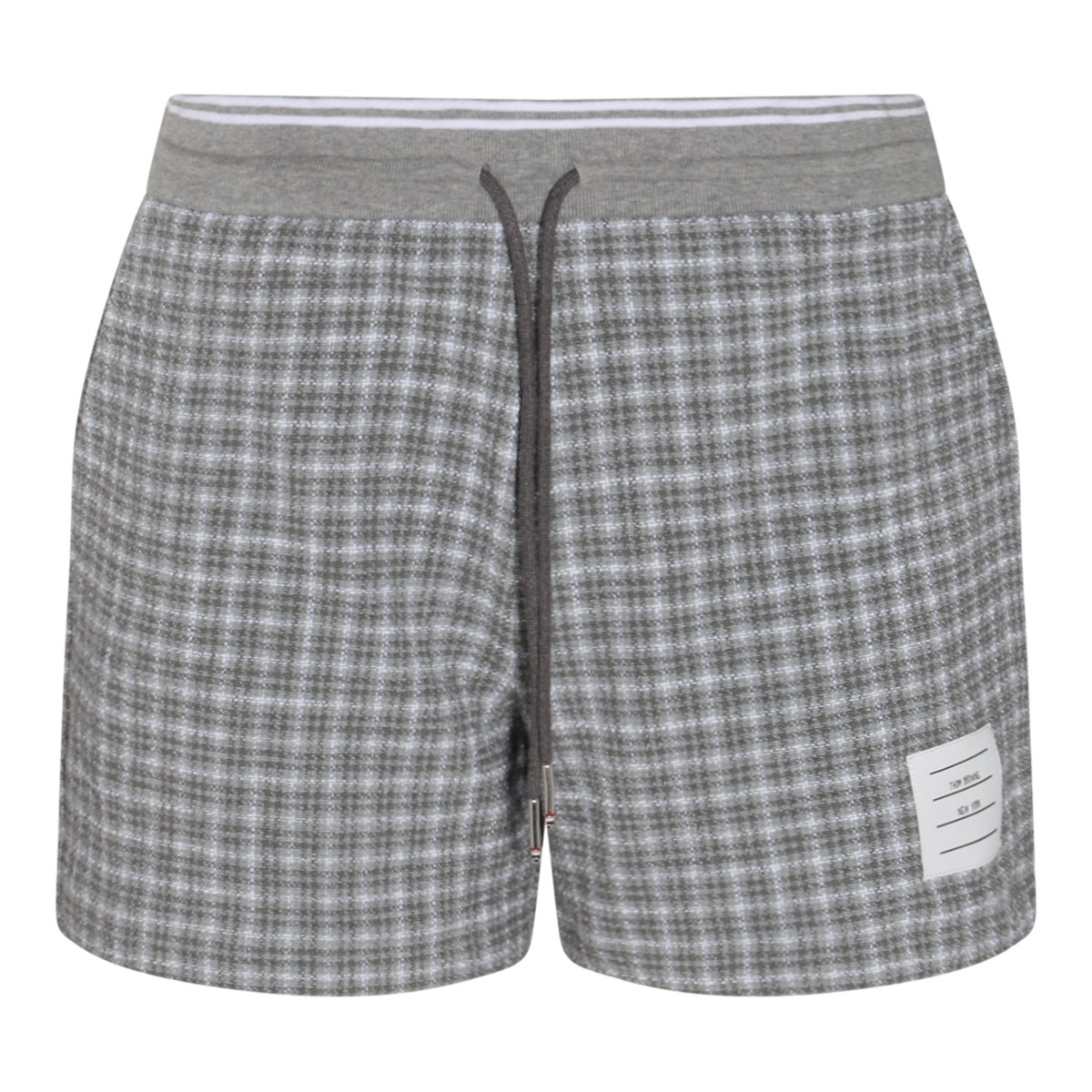 MID GREY COTTON SHORTS