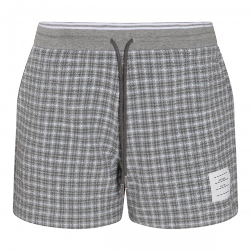 MID GREY COTTON SHORTS