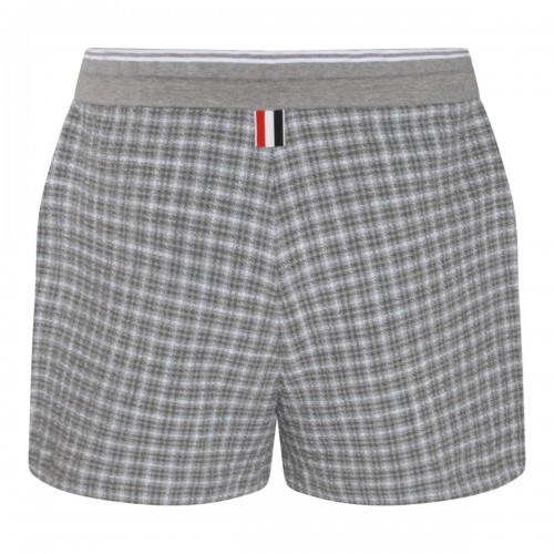 MID GREY COTTON SHORTS