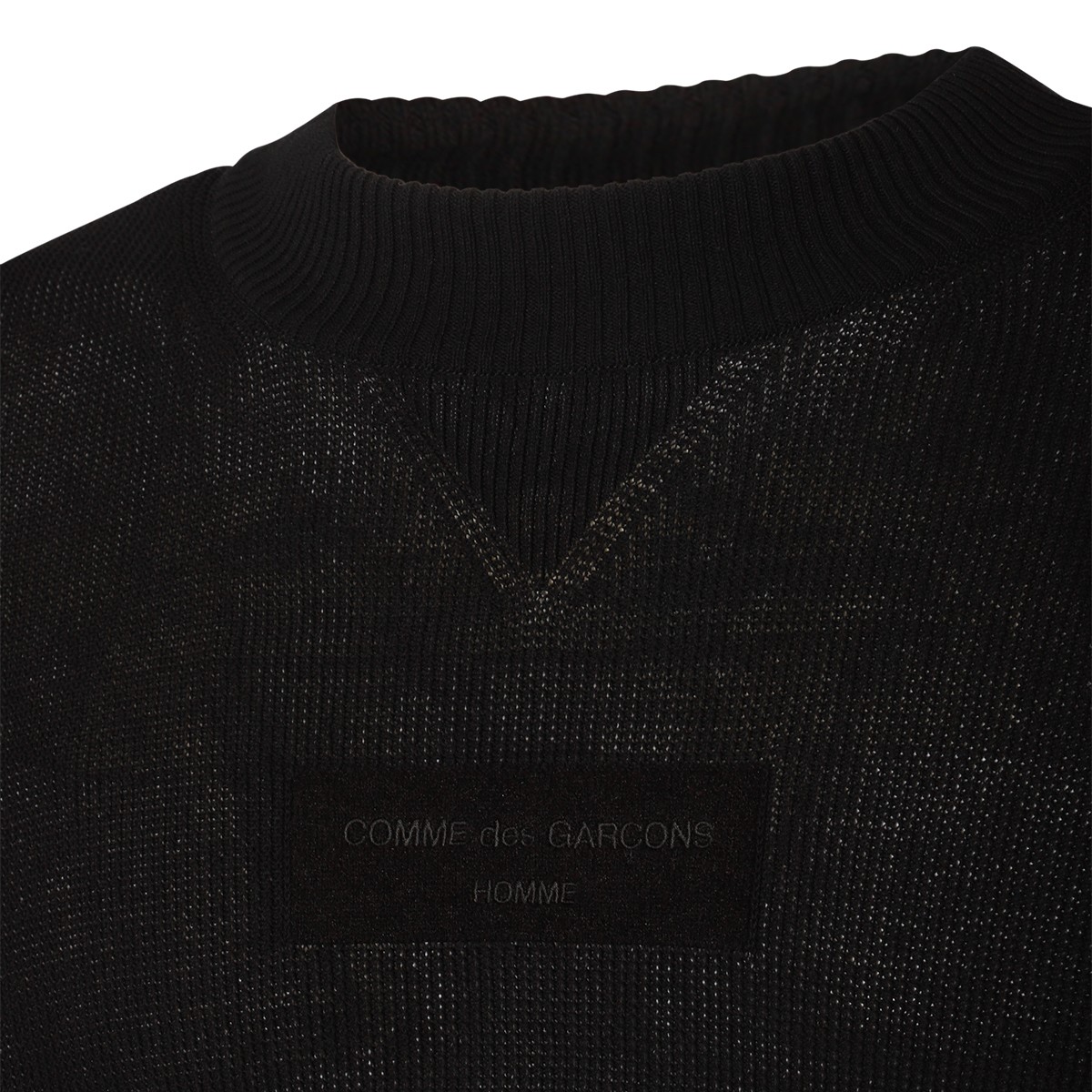 BLACK COTTON KNITWEAR BLACK COTTON KNITWEAR