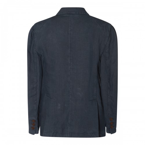 BLUE LINEN BLAZER 2