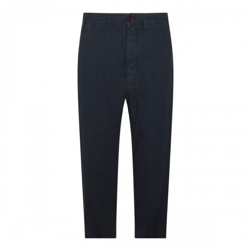 BLUE LINEN PANTS