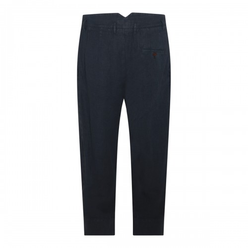 BLUE LINEN PANTS 2