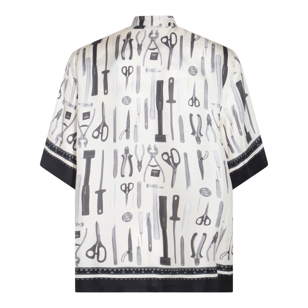 WHITE SILK SHIRT WHITE SILK SHIRT