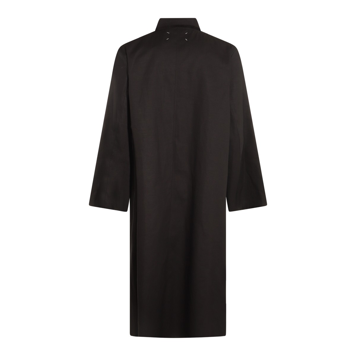 BLACK COTTON COAT BLACK COTTON COAT