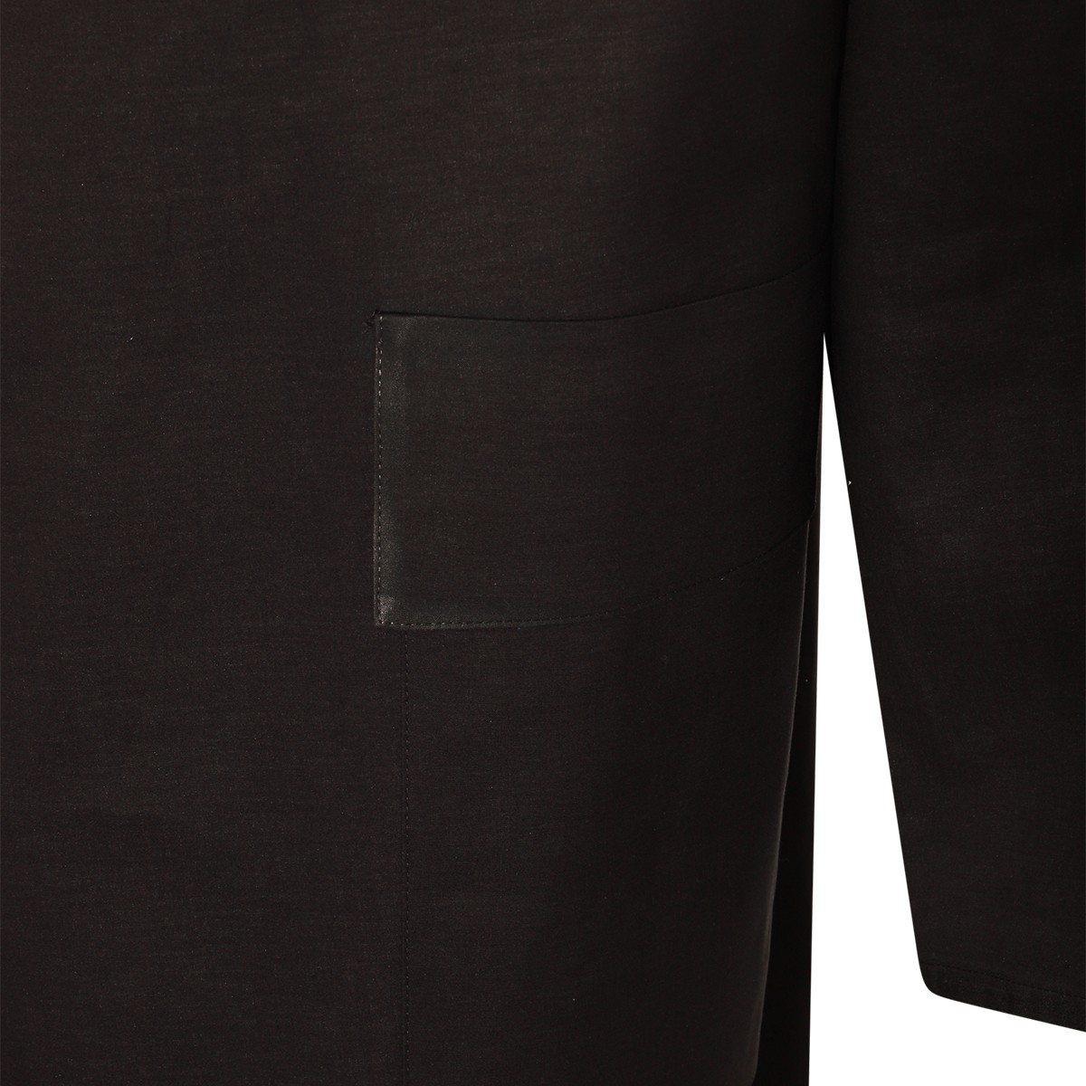 BLACK COTTON COAT BLACK COTTON COAT