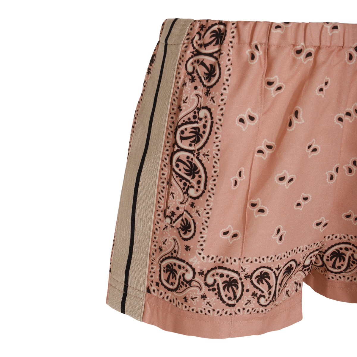 PINK LINEN AND COTTON SHORTS PINK LINEN AND COTTON SHORTS