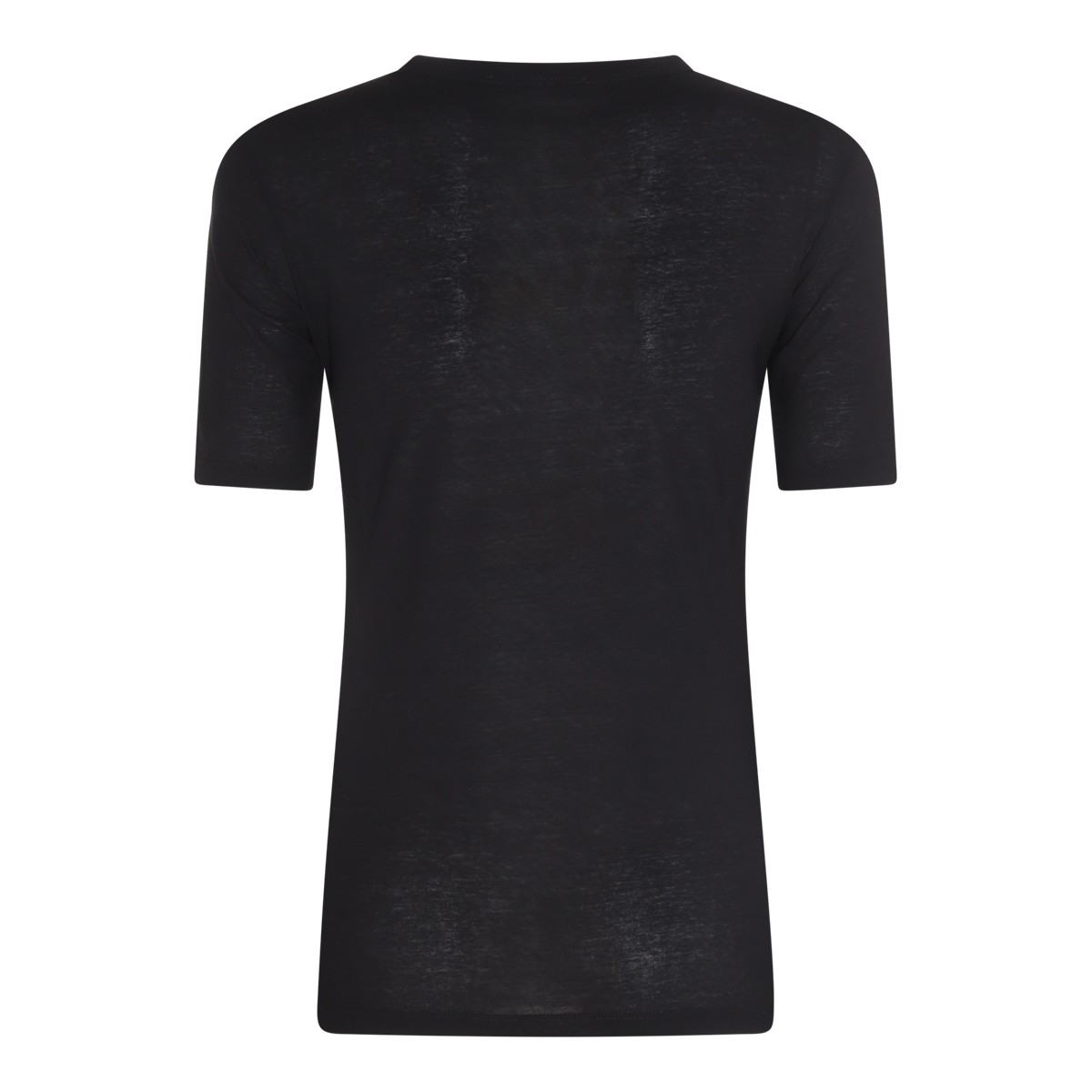 BLACK COTTON T-SHIRT BLACK COTTON T-SHIRT