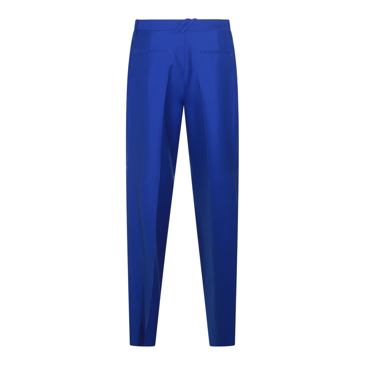 BLUE WOOL PANTS
