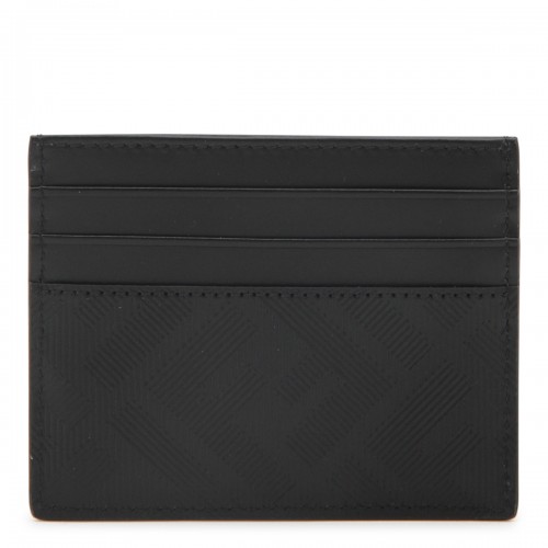 BLACK LEATHER CARD HOLDER 2