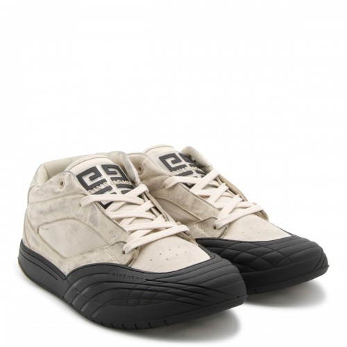 BEIGE LEATHER SNEAKERS 2