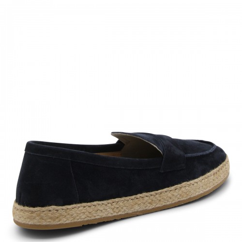 BLUE SUEDE LOAFERS