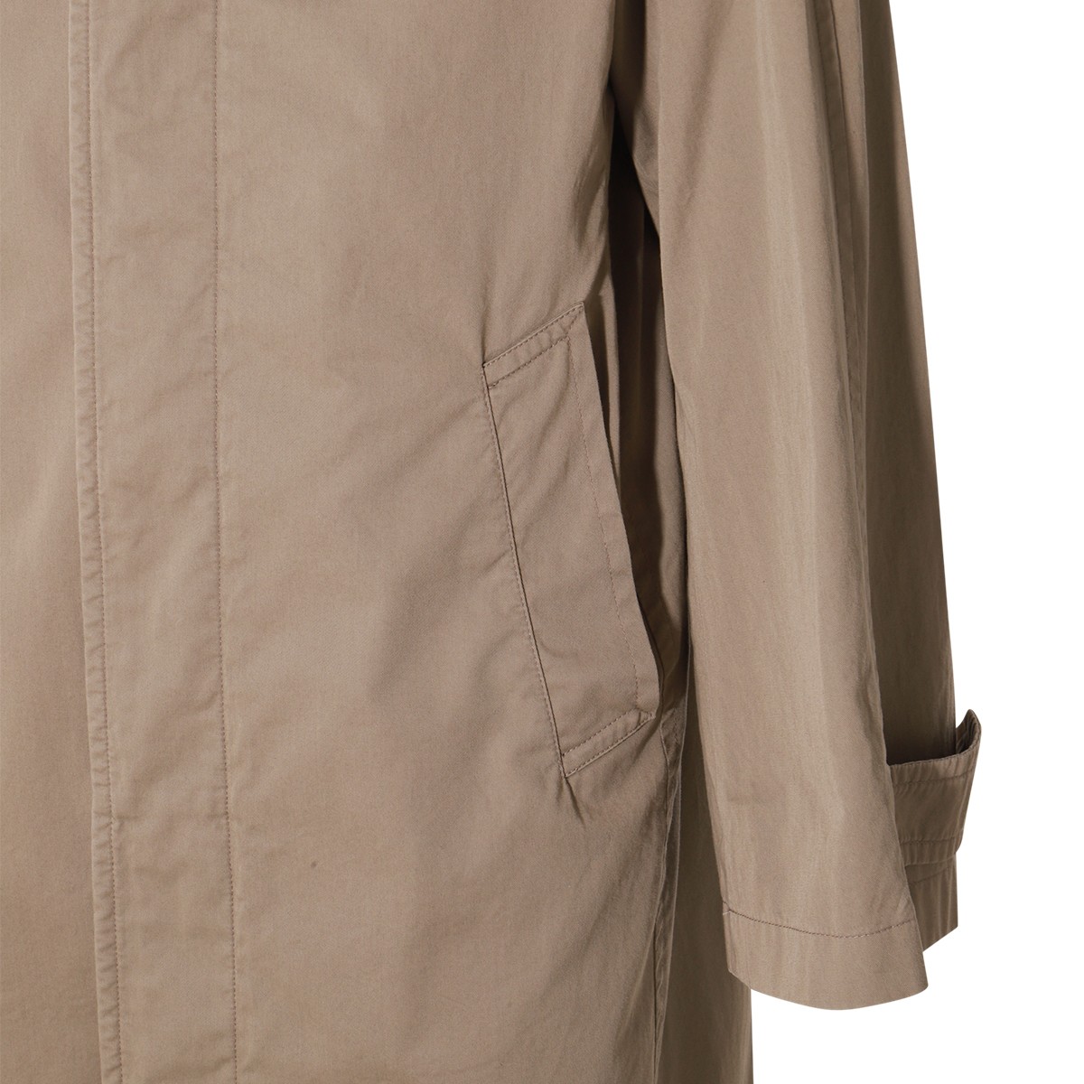 BEIGE COTTON COAT BEIGE COTTON COAT