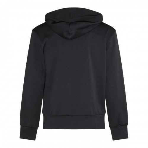 BLACK COTTON SWEATSHIRT