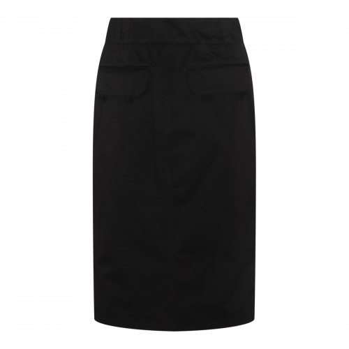 BLACK COTTON SKIRT 2
