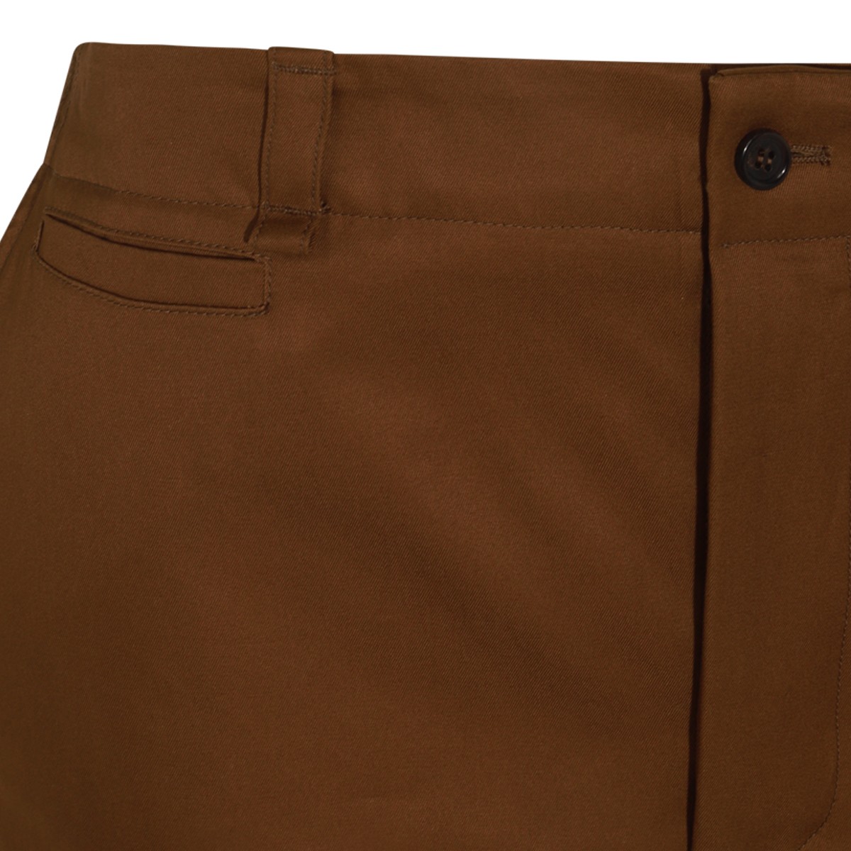 BROWN COTTON PANTS BROWN COTTON PANTS