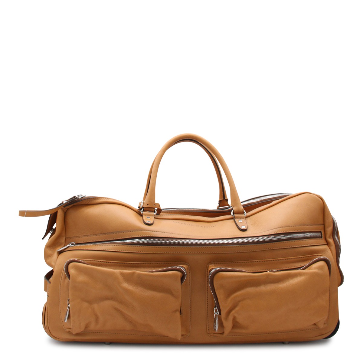 BROWN LEISURE BAG