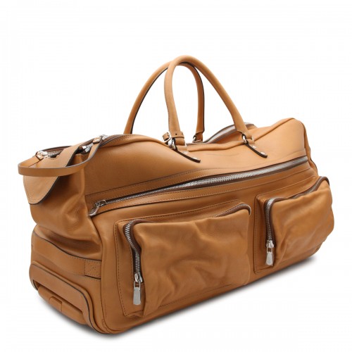 BROWN LEISURE BAG