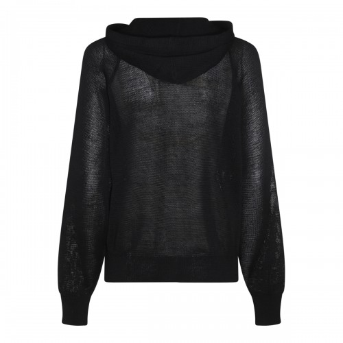 BLACK COTTON KNITWEAR