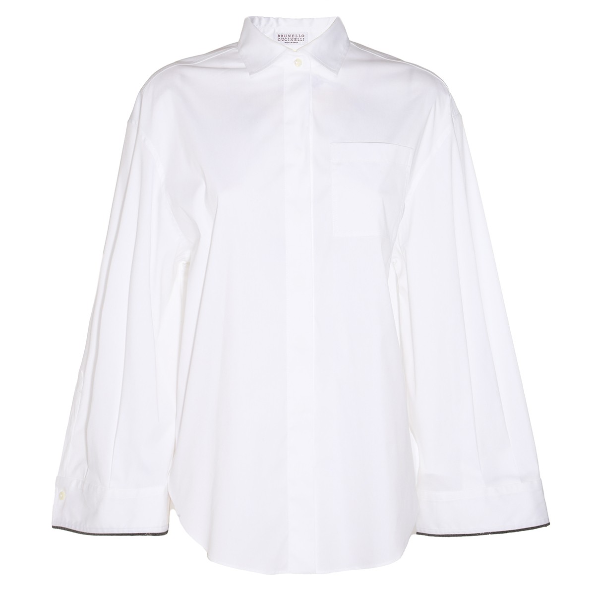 WHITE COTTON SHIRT