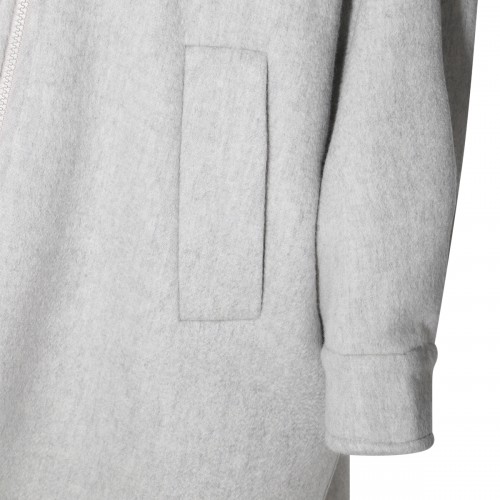 GREY WOOL COAT