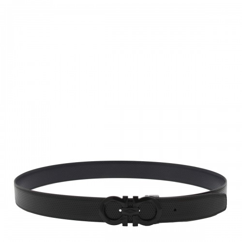 Ferragamo – Black Leather Belt 105