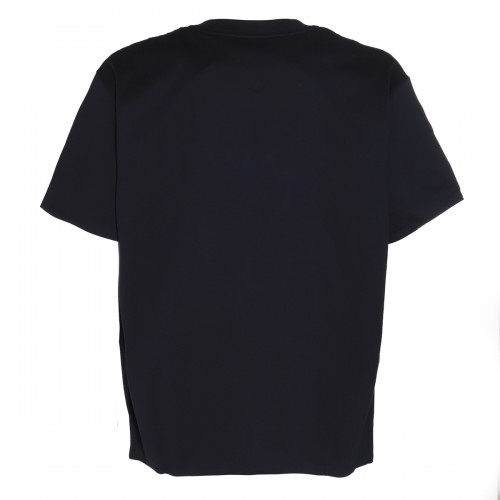 NAVY BLUE COTTON T-SHIRT